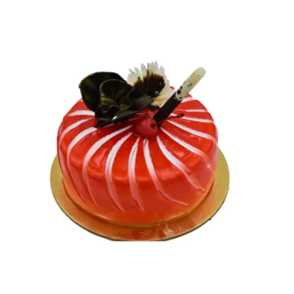 Strawberry Fruit Filling Cake